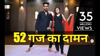 52 Gaj Ka Daman  Dance Video With Tutorial  Bollywood Dance Choreography [upl. by Derfliw]