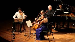 Beethoven Op 16 Piano Quartet version second movement LIVE [upl. by Yrtsed]