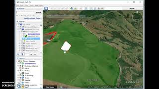 Google Earth Pro  Edit an existing shape polygon [upl. by Midge27]