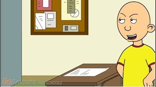 Caillou refuses to do his schoolworkgrounded [upl. by Felicio]