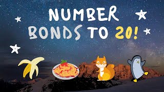 Number Bonds To 20 with a Ukulele ReceptionKindergarten [upl. by Nerot]