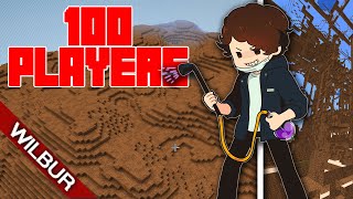 I Made 100 Players into Blind Moles In Minecraft [upl. by Manvell818]