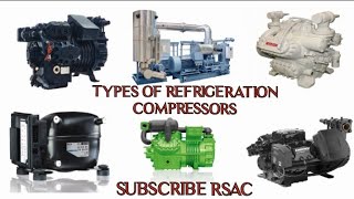 Types Of Refrigeration Compressors [upl. by Haiel11]