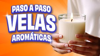 Cómo hacer velas aromáticas caseras con POCO dinero [upl. by Wash170]