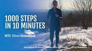 1000 Steps in 10 Minutes  SilverSneakers [upl. by Hnid]