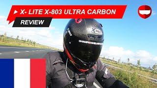 X Lite X 803 RS Ultra Carbon Revue et test routier  ChampionHelmetscom [upl. by Tobi]