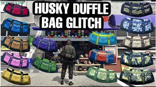 GTAHOW TO GET THE DUFFLE BAG HUSKY JOBS [upl. by Llednil428]