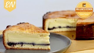 French Basque Cake Recipe Gâteau Basque  Williams Kitchen [upl. by Nennek316]