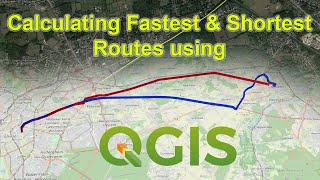 Calculating Shortest and Fastest Paths using QGIS ORS Tools [upl. by Areip]