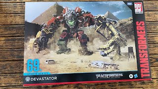 Transformers Studio Series 69 DEVASTATOR Unboxing amp Comparison Review [upl. by Miller]