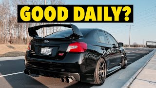 2020 Subaru WRX STI 15000 Mile Review [upl. by Nhguaval]