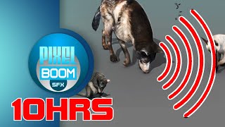 10HRS Ultrasonic Sound to Scare Rats Dogs Cats Mosquitoes Reptiles [upl. by Hareehahs]