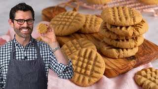 Easy Delicious Peanut Butter Cookies [upl. by Leifer]