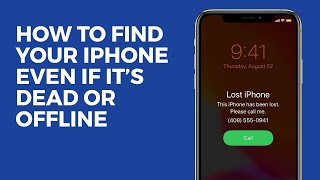 How to Find Your iPhone Even If It’s Dead or Offline in iOS 16 2022 Update [upl. by Karola]