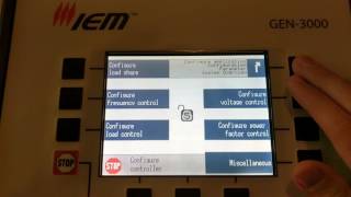 Woodward EasyGen Initial Commissioning Step 2 [upl. by Dijam]