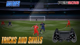 PES 2016 Tricks and Skills Tutorial PS4 PS3 [upl. by Ardnauq]