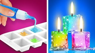 IDEAS MUY FÁCILES PARA HACER VELAS [upl. by Nava]