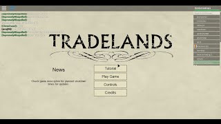 Roblox Tradelands How to tradeinvite [upl. by Ybba]