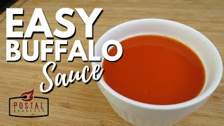 Easy Buffalo Sauce Recipe  How to make Buffalo Wing Sauce for Chicken [upl. by Muller]