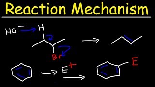 Organic Chemistry  Reaction Mechanisms  Addition Elimination Substitution amp Rearrangement [upl. by Vanya994]