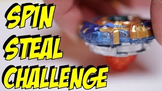 SPIN STEALING CHALLENGE  Drain Fafnir Beyblade Burst [upl. by Amara]