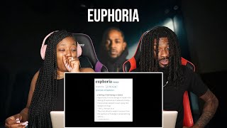 KENDRICK LAMAR DRAKE DISS  Euphoria  REACTION [upl. by Eugirne]