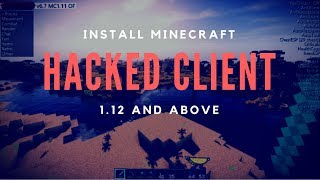 How to Install Minecraft Hacked Client for 1122  Wurst [upl. by Neelrahc837]