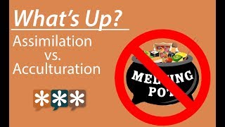 Whats Up – Assimilation vs Acculturation [upl. by Dailey920]