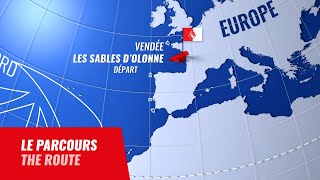 Le parcours  Vendée Globe 2024 [upl. by Irtimd]