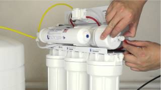 How To Replace Your Reverse Osmosis Filters and Membrane  APEC Water Installation Part 6 [upl. by Werdna]