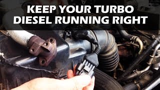 How to fix EGR Soot Buildup in a Turbo Diesel [upl. by Beaufert]