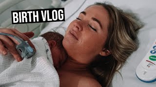 BIRTH VLOG  Labour amp Delivery Of Our First Baby [upl. by Eilarol616]