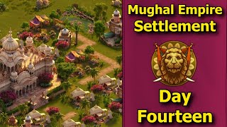 Forge of Empires Mughal Empire Settlement  Day Fourteen [upl. by Yrkcaz]