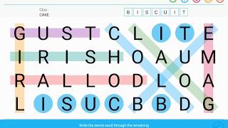 Word Search  Free Word Game [upl. by Ahseia]