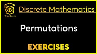 Discrete Mathematics Permutations and Combinations Examples [upl. by Fein186]