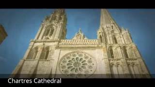 Places to see in  Chartres  France  Chartres Cathedral [upl. by Diba]