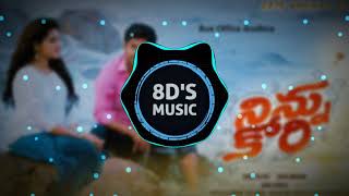 Adiga Adiga Song 8D AUDIO ðŸŽ§ Ninnu Kori ðŸŽ§USE HEADPHONES [upl. by Ydoc725]