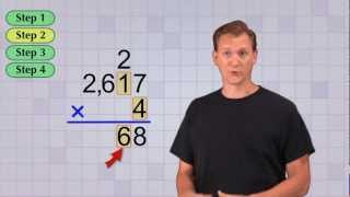 Math Antics  MultiDigit Multiplication Pt 1 [upl. by Nivek969]