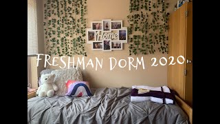 COLLEGE FRESHMAN DORM TOUR  University of Scranton [upl. by Gorlicki676]