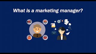 What is a marketing manager [upl. by Yrhcaz]