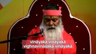 Vinayaka Vinayaka bhajan by Sri Ganapathy Sachchidananda Swamiji [upl. by Algy924]