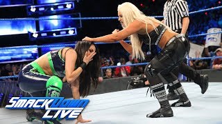 Brie Bella vs Maryse SmackDown LIVE Sept 11 2018 [upl. by Odnomor]