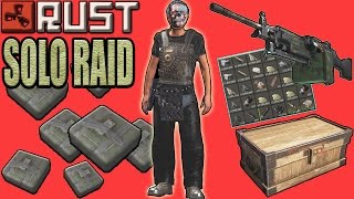 Rust BEST SOLO Raid PRACTICE server  Counter Raiders  Armored Base [upl. by Michi]