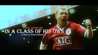 Paul Scholes  The Greatest Midfielder of All Time [upl. by Rufena]