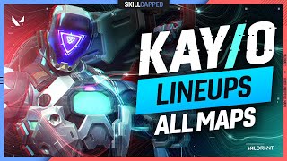 The ULTIMATE KAYO LINEUPS Guide to EVERY MAP  Valorant Agent Guide [upl. by Janek592]