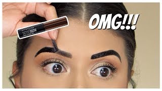 OMG NEW Maybelline Tattoo Studio Brow TINT  Review [upl. by Nyad]