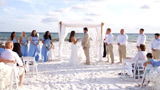 Destin Florida Beach Wedding  Dakota amp Payton Destination Wedding [upl. by Belle303]