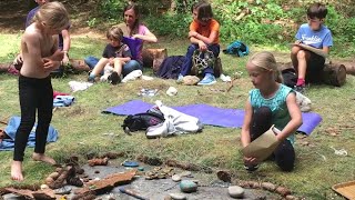 Camp dété Nature et Chamanisme pour enfants et ados [upl. by Anirdna]