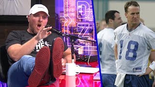 Pat McAfee Remembers HILARIOUSLY Savage Peyton Manning Story [upl. by Enimasaj]