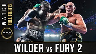 Wilder vs Fury 2 FULL FIGHT February 22 2020 [upl. by Norrab]